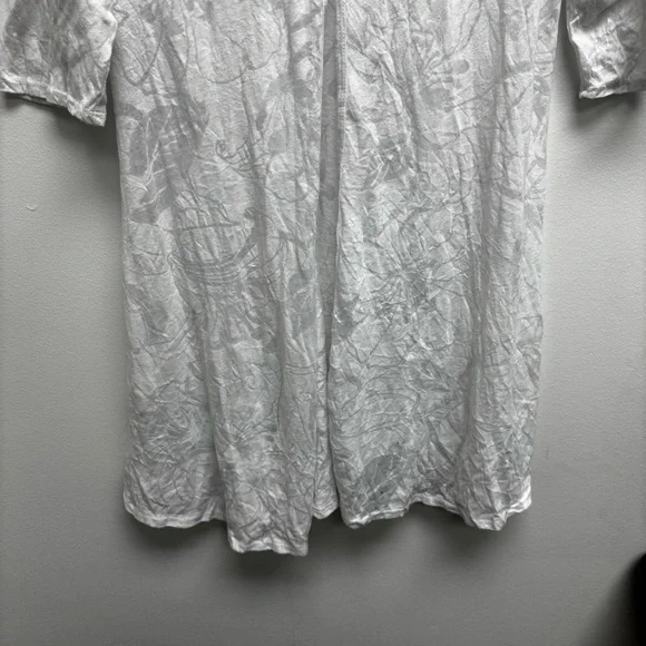 Chalet Long Line Sheer Hooded Floral Cardigan - Picture 6 of 8